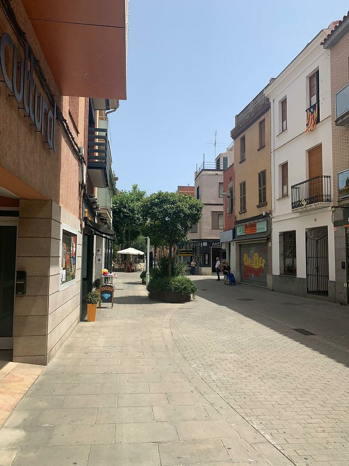 BUILDING LOCATED IN FRONT OF THE CHURCH OF MALGRAT DE MAR