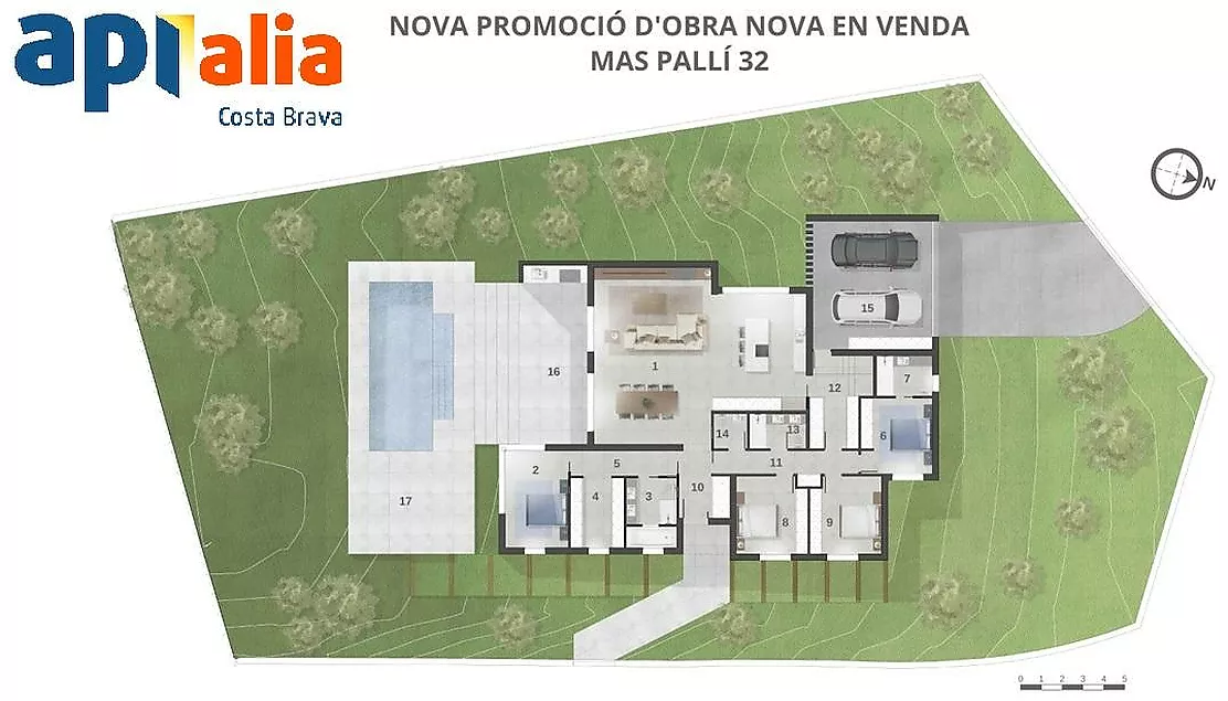 VILLA CON ACABADOS DE 1ª CALIDAD EN MAS PALLI II, CALONGE
