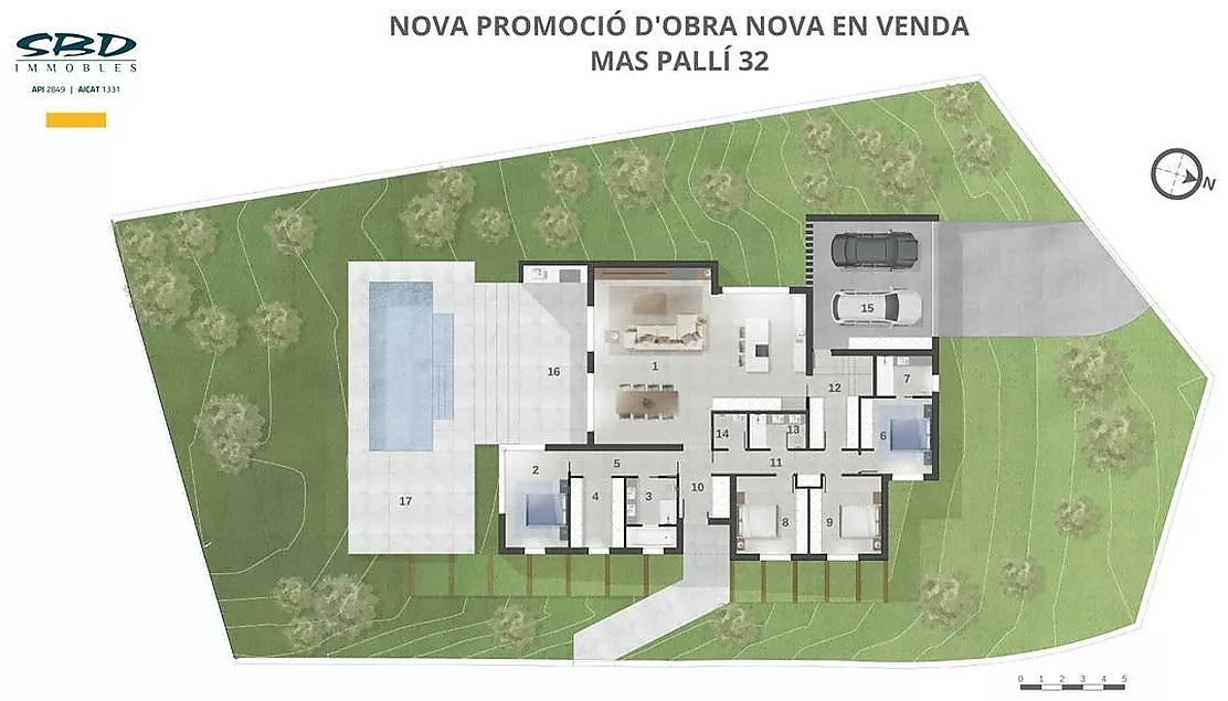 VILLA CON ACABADOS DE 1ª CALIDAD EN MAS PALLI II, CALONGE