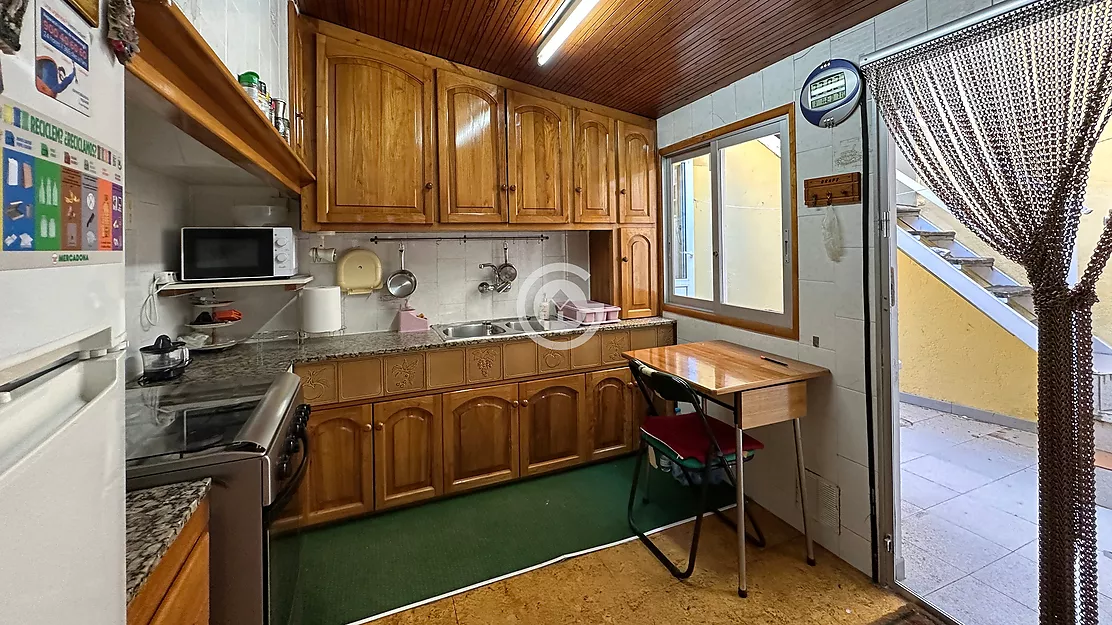 Casa de pueblo con patios y garaje cerca del centro de Palafrugell