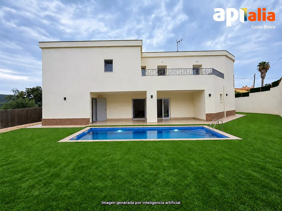 Recently built detached house in Mas Pere Calonge