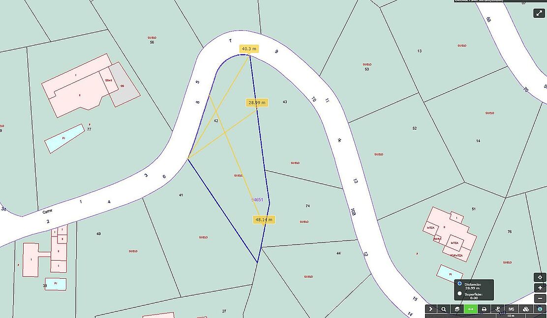 Fantástica parcela de 1086m2