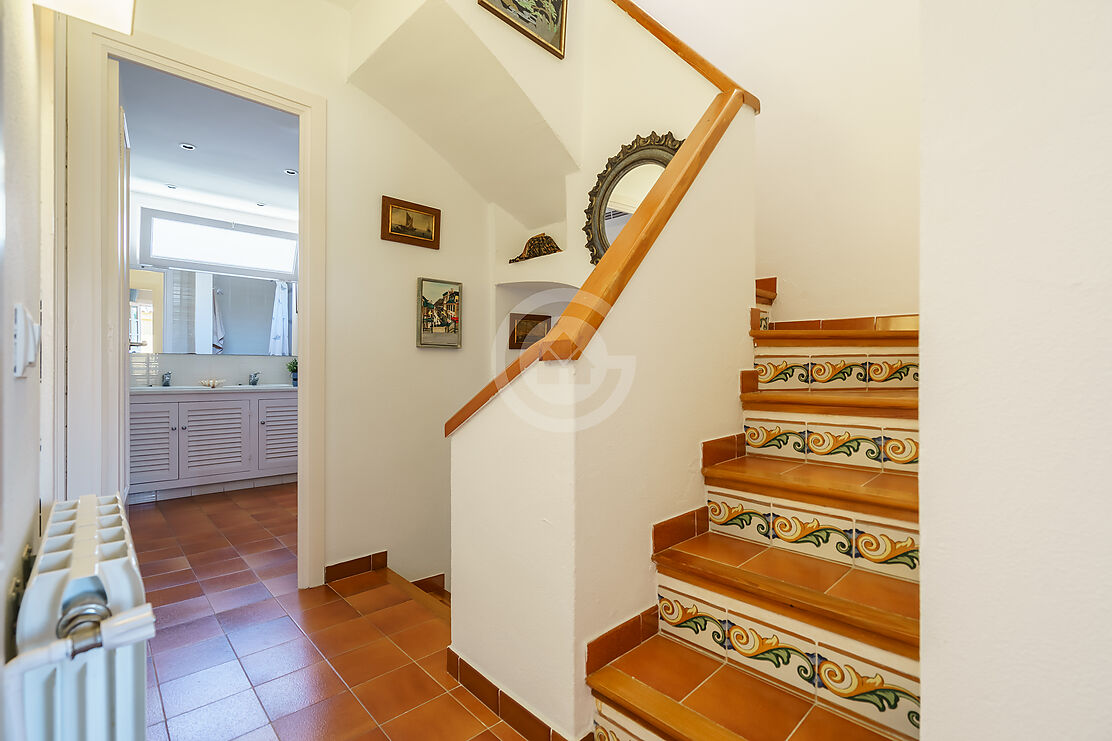 Impeccable townhouse in Calella de Palafrugell.