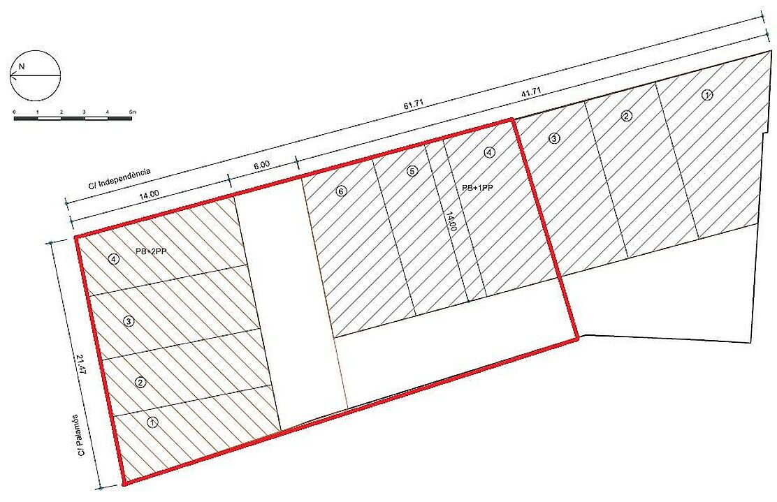 Land for sale near the centre of Palafrugell